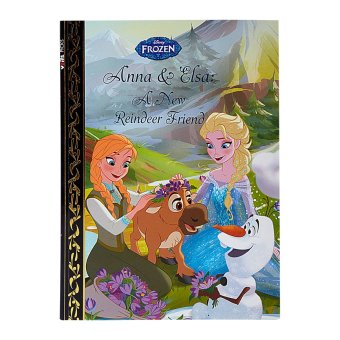 Gambar Disney Frozen Story Book Anna and Elsa A Rainbow Friends