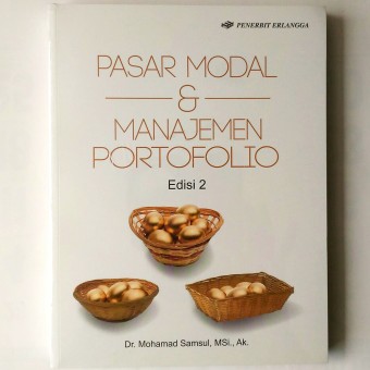 Gambar Erlangga Buku   Pasar Modal   Manajemen Portofolio Ed.2 Dr.Mohamad Samsul, MSi., Ak.