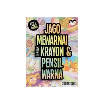 Gambar JAGO MEWARNAI DENGAN KRAYON PENSIL WARNA