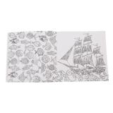 LALANG Secret Garden Lost Ocean Painting Coloring Book English Edition 24 Pages