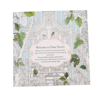 LALANG Secret Garden Time Travel Painting Coloring Book EnglishEdition 24 Pages Juli 2018 - 2 LALANG Secret Garden Time Travel Painting Coloring Book EnglishEdition 24 Pages - 2