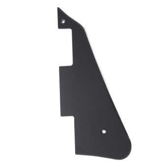 Gambar Musiclily Electric Guitar Pickguard for Gibson Les Paul ModernStyle Guitar Parts, 1Ply Matte Black   intl
