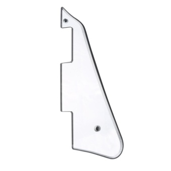 Gambar Musiclily Electric Guitar Pickguard for Gibson Les Paul ModernStyle Guitar Parts, 1Ply Silver Mirror Acrylic   intl