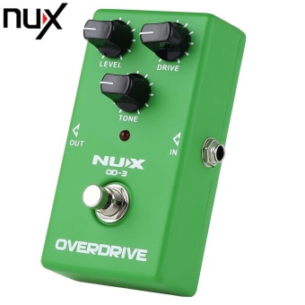 Gambar NUX OD   3 Vintage Overdrive Booster Guitar Effect Pedal TrueBypass Design (Green)   intl