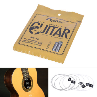 6 Buah Gitar Klasik Senar Nilon Hitam - Wiring Diagram And 