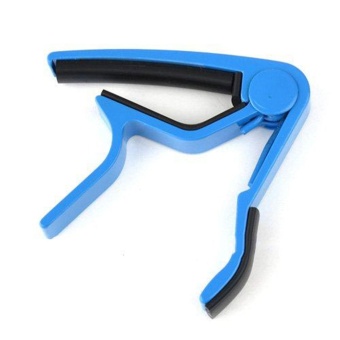 Gambar oxoqo Single Handed Guitar Capo Quick Change (Blue)   intl