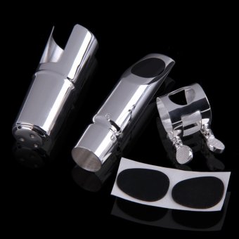 Perfect Metal Alto Saxophone Sax Mouthpiece Silver #6 New Mei 2019 - 3 Perfect Metal Alto Saxophone Sax Mouthpiece Silver #6 New - 3