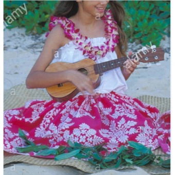 Gambar Tokojualmurah Ukulele Kentrung Gitar Kecil 4 Senar Coklat Muda