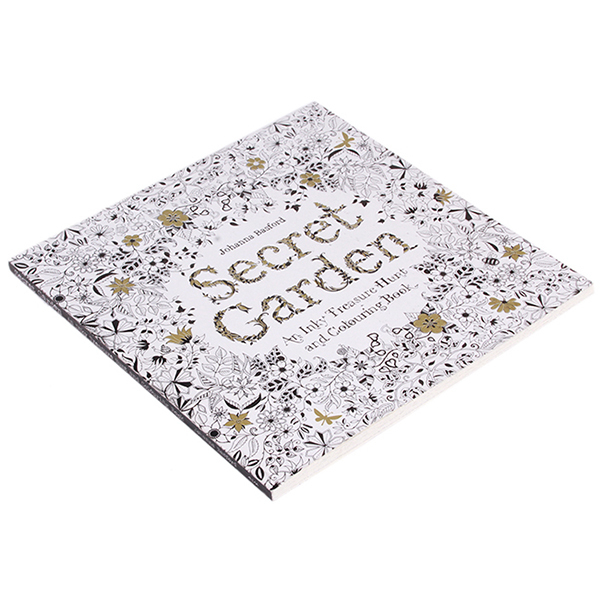 Yingwei Coloring Book Secret Garden 96 Pages English