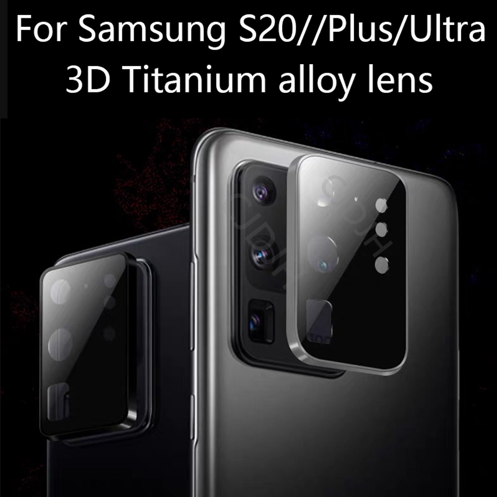 LONGB Anti-fingerprint Scratch-proof Bumper 3D Full Back Camera Sheet Protective Film Metal Alloy Cover Lens Screen Protector