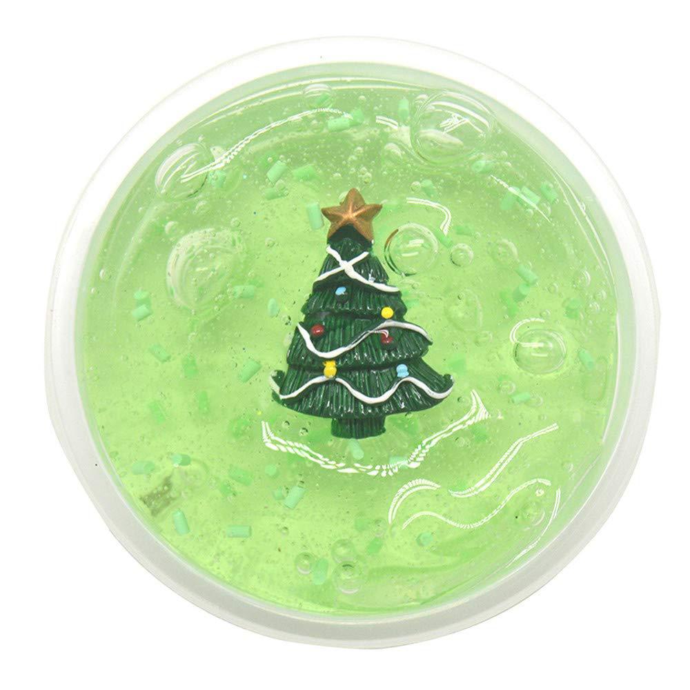 Etoy【Christmas Special】60MLผสมCloud Slime Putty Scentedความเครียดดินเหนียวเด็กของเล่นคริสต์มาสของขวัญ