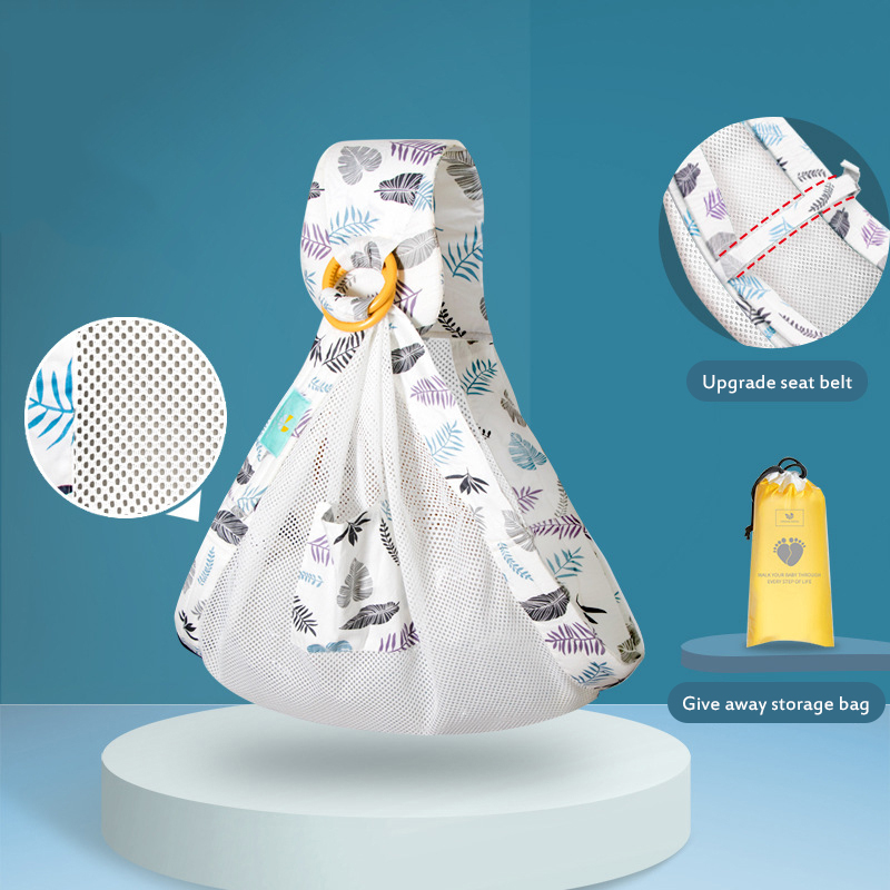 【ลดราคา】ผ้าอุ้มเด็กสลิงสำหรับทารกเกิดใหม่ใช้งานได้สองแบบผ้าคลุมเด็กสำหรับทารก