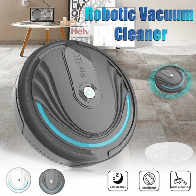 【Wisdhome】 Smart Floor Robot Cleaning Vacuum, Automatic Cleaner Robot Low noise Sweeper Vacuum Cleaners for Home (4)