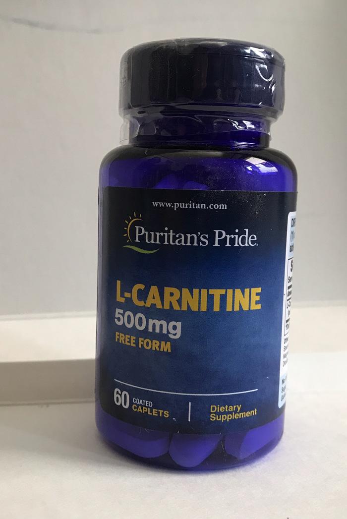Puritan's Pride L-Carnitine 500mg 60 kaplet obat diet pelangsing penurun  berat badan dan kolesterol | Lazada Indonesia