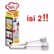 Better Beater - Pengocok Telur dan Adonan Serbaguna Tanpa Listrik Press & Spin isi 2 Pcs
