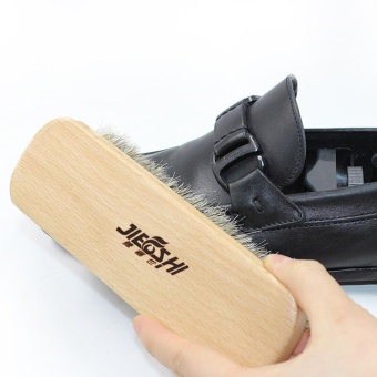 Gambar coobonf Horse Hair Shoe Brush Polish Applicator For Leather CareAnd Shine   intl