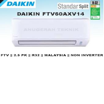 Gambar Daikin AC Split 2,5 PK Standard Malaysia R32 Non Inverter   FTV60AXV14