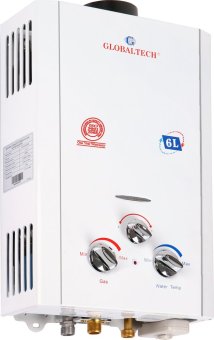 Gambar Globaltech Water Heater Gas GLB 12 6 A