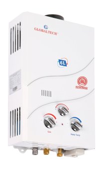 Gambar Globaltech Water Heater Gas GLB 15 6 A