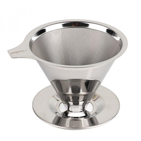 HiCollie Paperless Pour Over Coffee Dripper Drip HiCollie Paperless Pour Over Coffee Dripper Drip