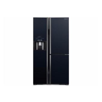 Jual Hitachi Kulkas Side by Side RM80GPGD2 GBK Hitam