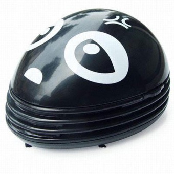 Gambar iooiopo Electric Table Vacuum Cleaner Mini Dust Cleaner Black BadGhost Prints Design, Black   intl