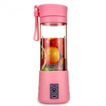 Gambar Juice Blender Portable and Rechargeable Battery   Pink