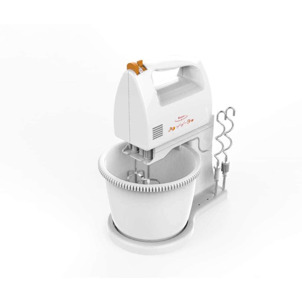 Maspion Stand Mixer/ Mixer Berdiri 200 Watt 5-Speed Control MT-1140 - Putih