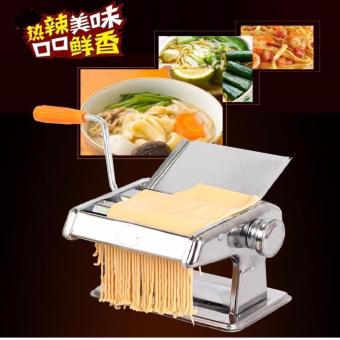 Mesin Pembuat Mie Pasta Spagetti Kulit Pangsit Pastel MakananKuliner Dapur Food Noodle Maker Manual Kreasi Stainless Steel AntiKarat Mudah Di Gunakan Praktis Koleksi Rumah Tangga Cepat MudahAman Murah Terjangkau Ecer Grosir Partai