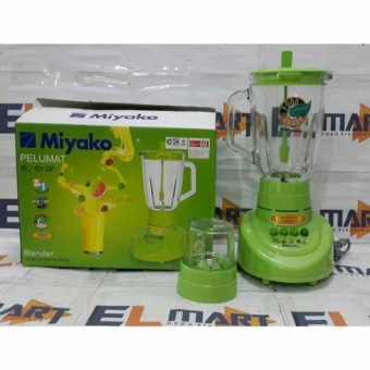 Miyako Blender Gelas Kaca 1,5L BL151GF Blender Juicer BlenderBumbu Blender Serbaguna Miyako Blender Gelas Kaca 1,5L BL151GF Blender Juicer BlenderBumbu Blender Serbaguna