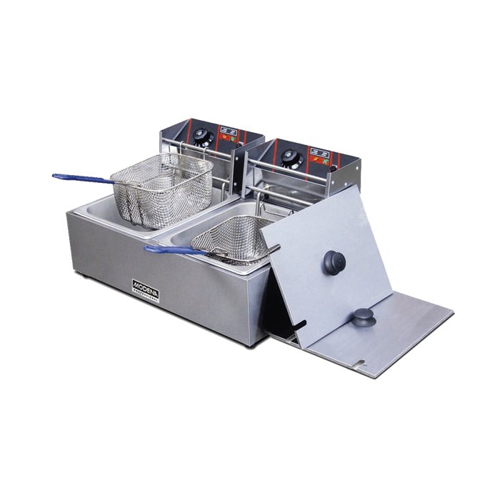 Modena Profesional - FF 4520ED - Electric Deep Fryer - 11 Liter - 2 Tanks