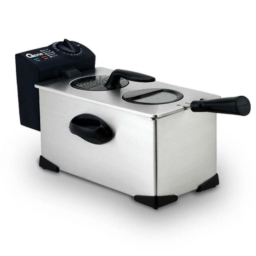 Oxone Deep Fryer Ox-989 - Alat Penggoreng Elektrik - Abu abu