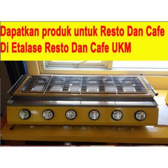 Terlaris Idr3 200 000 00 Promoo Kompor Gas Pemanggang 6 Tungku Kompor Gas Pemanggang 6 Tungku Video Demo Panggangan Ros