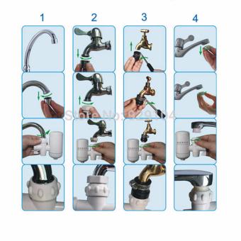 Sloof Filter Penyaring Air Keran Water Filter Ceramic Carbon 4