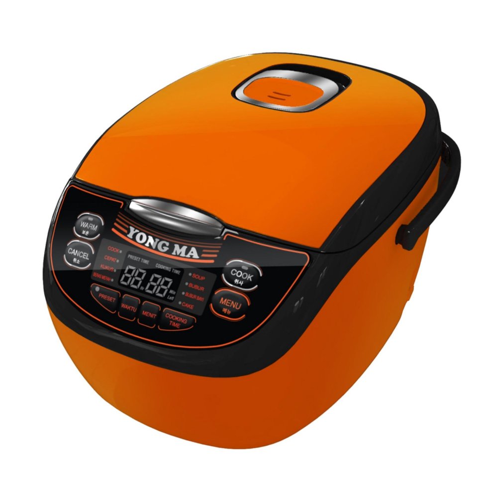 Yong Ma Magic Com,Rice Cooker,Magic Jar,Penanak Nasi 2 Liter Digital Eco Ceramic  YMC116C (Garansi Resmi Yong Ma ) - Orange