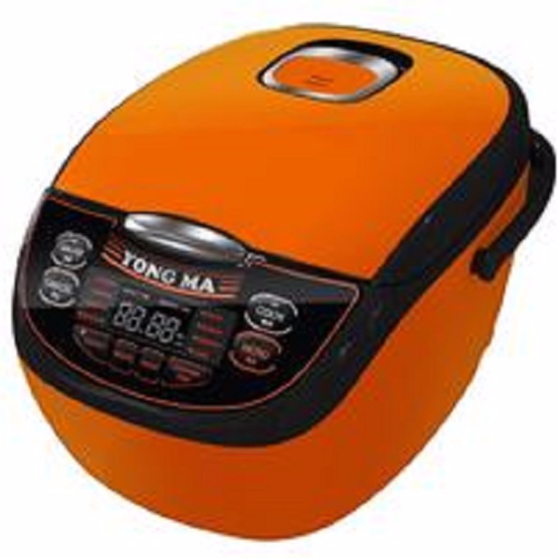 Yong Ma Magic Com,Rice Cooker,Magic Jar,Penanak Nasi 2 Liter Digital Eco Ceramic YMC116C (Garansi Resmi Yong Ma ) - Orange