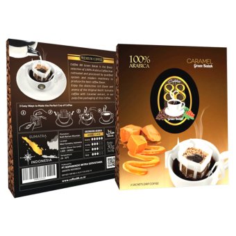 Gambar Coffee88 Drip Coffee 3 sachet Caramel Flavor   1 pcs