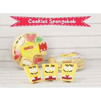 Gambar Cupreme Cookies Kue Kering Lebaran Karakter Spongebob