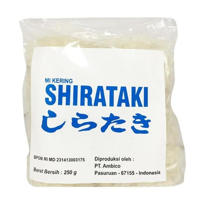 Dry Shirataki - Mie Kering Shirataki ( isi 10pcs ) @250g - paket 2 bungkus