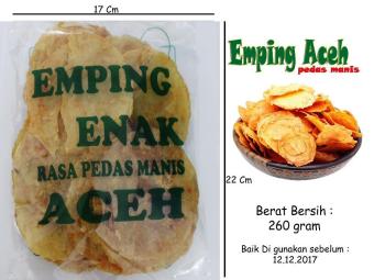 Gambar Emping Aceh Rasa Pedas Manis