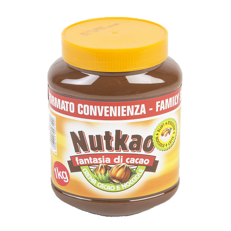Hasil gambar untuk Nutkao selai hazelnut coklat 1000 gram
