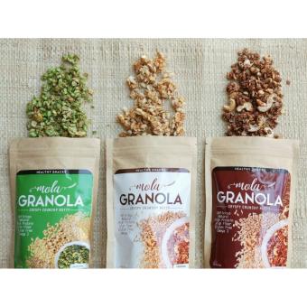 Paket 6 pcs Mola Granola (Bebas pilih 4 varian rasa)