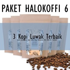 Qava - Halo Koffi Paket Kopi Luwak 3 Jenis x 100gr (BIJI)