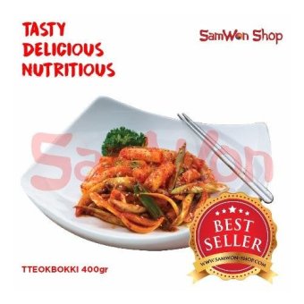Samwon Tteokbokki / Tokpoki 400 Gr Fresh - Samwon Makanan Korea Enak Lezat Bergizi (Kue