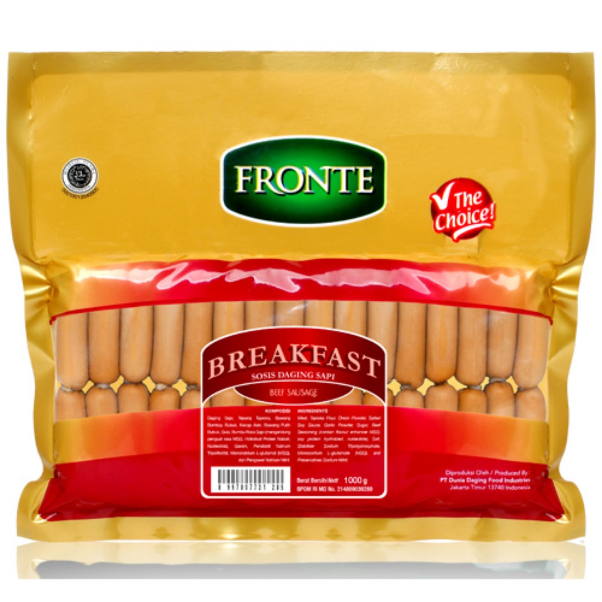 Sosis Fronte Breakfast Beef Sosis Hotel 1kg