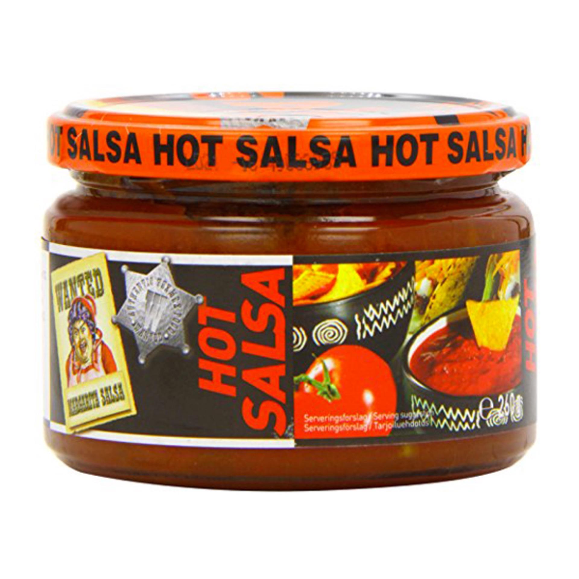 Wanted Hot Salsa Saus Tomat Pedas ( Hot Salsa ) 260g