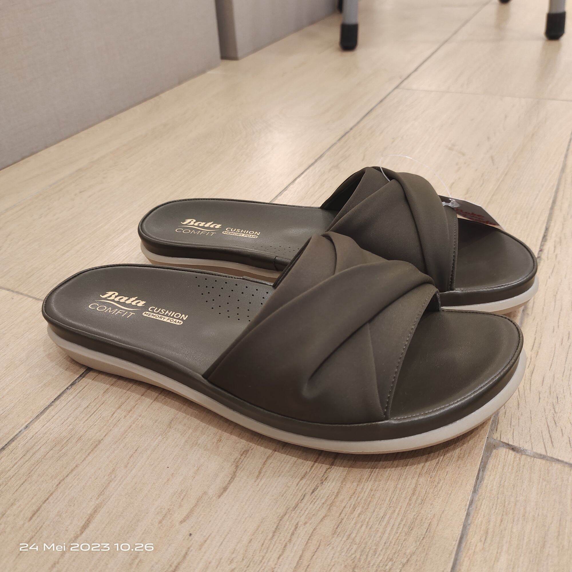 Bata comfit Sandal Wanita bahan sintetis premium Lazada Indonesia
