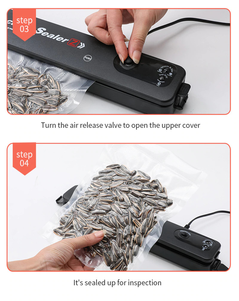 Jual Alat Press Makanan Vacuum Sealer Joukang / Sealer Portable