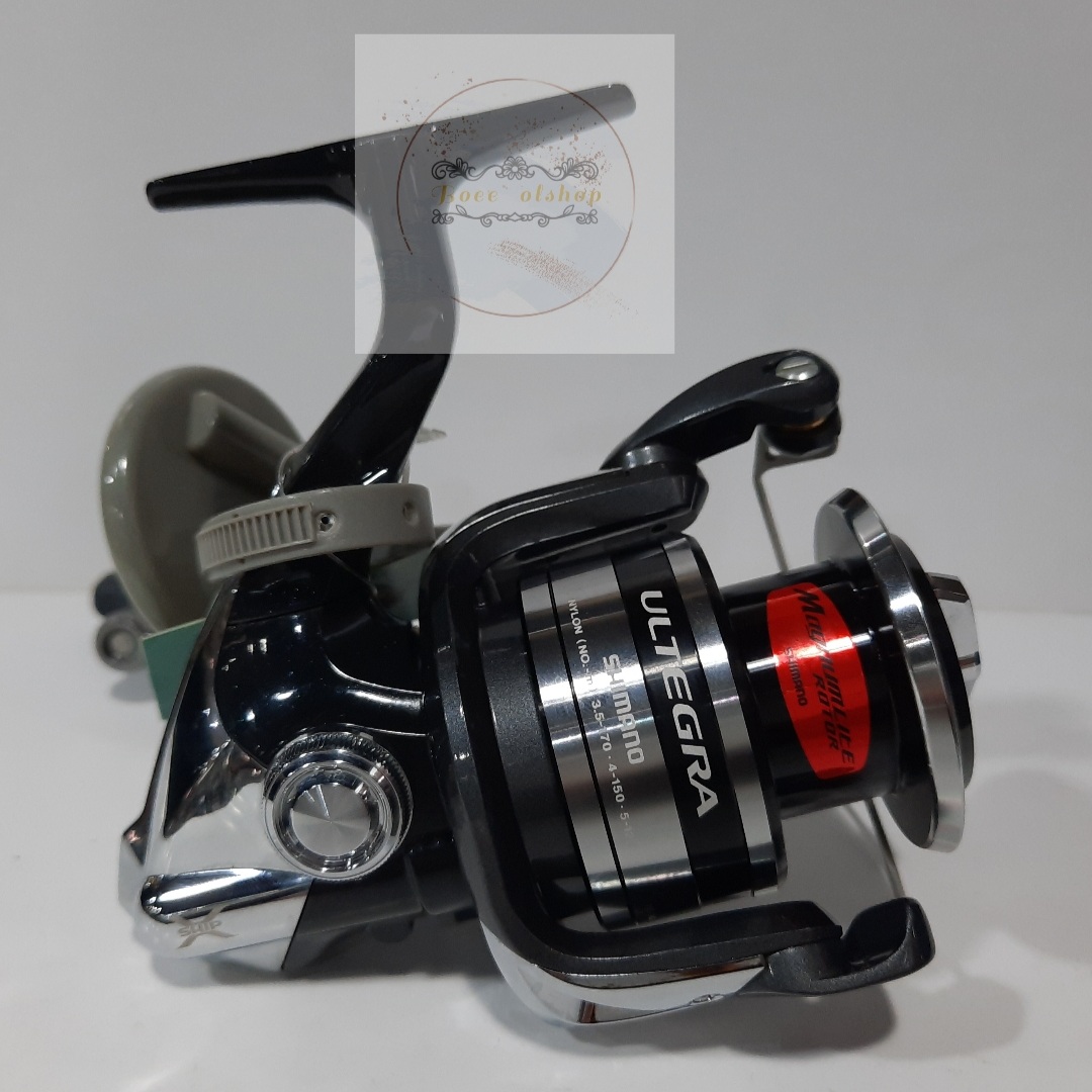 harga reel shimano ultegra 4000hg Reel Shimano ULTEGRA 12 4000HG (5+1BB) Spinning Reel 4000 Series Shimano  Ultegra 12 5.8:1 Gear Ratio Shimano Ultegra 12 270 Gram Weight - Lazada