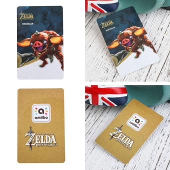 Gambar 0 shipping fee Bokoblin Amiibo NFC Card Legend of  Zelda Breath ofthe Wild For NS Game Playing   intl